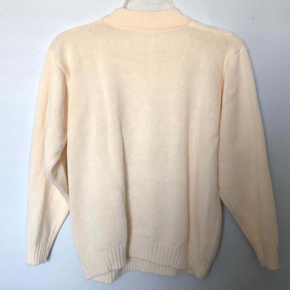 White Knitted Long Sleeves - Picture 2 of 2